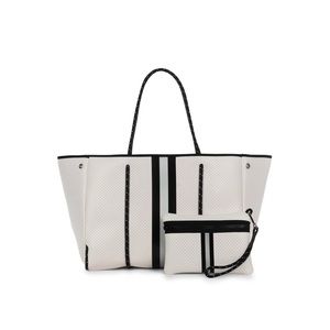 New HAUTE SHORE Greyson New Midtown Neoprene Tote NWOTS